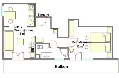 Grundriss Wohnung